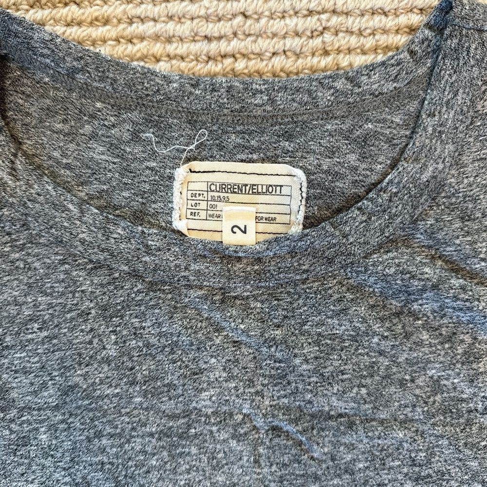 Current/Elliott, size M, heather grey, muscle tank - Picture 4 of 5
